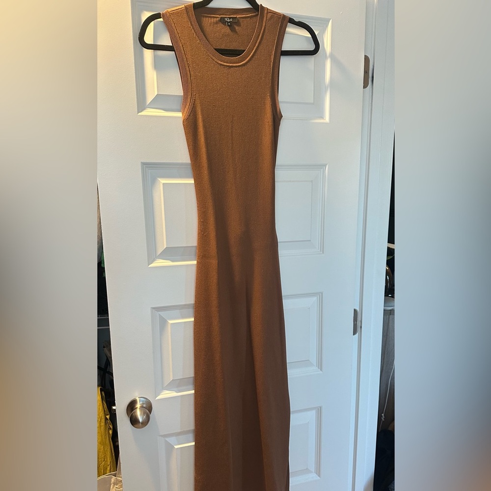 Rails Syd Sleeveless Ribbed Dress - Size Medium